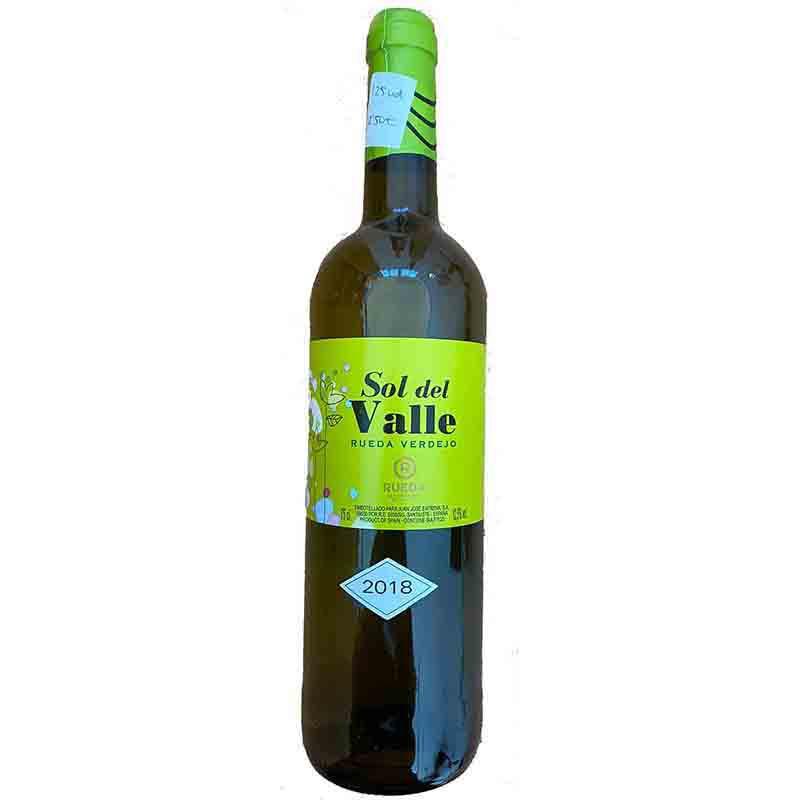 Vino blanco Sol del Valle Rueda Verdejo 2018