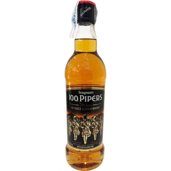 Whisky escocés 100 Pipers 70 cl